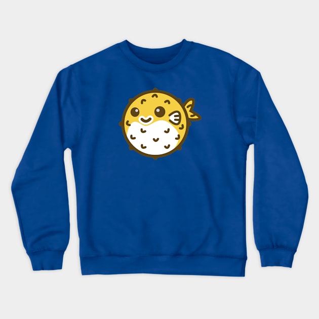 Blowfish Logo Yellow Crewneck Sweatshirt by Blowfish